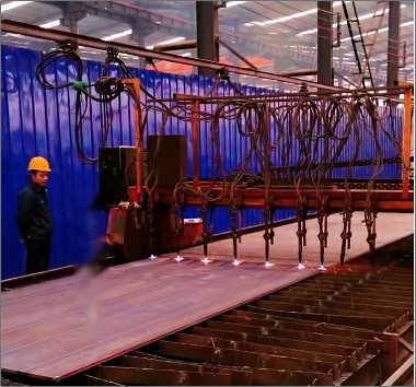 甘肃城关钢结构车间数控等离子切割机